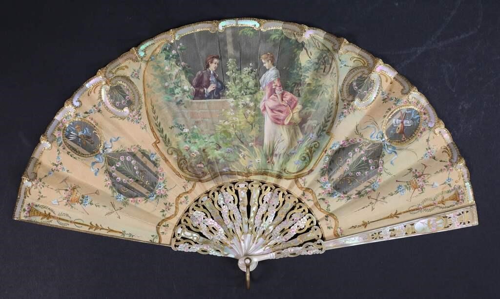 SIGNED SIERA DOUBLE IMAGE FAN