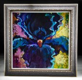 SIGNED SIMON BULL PAINTING - S