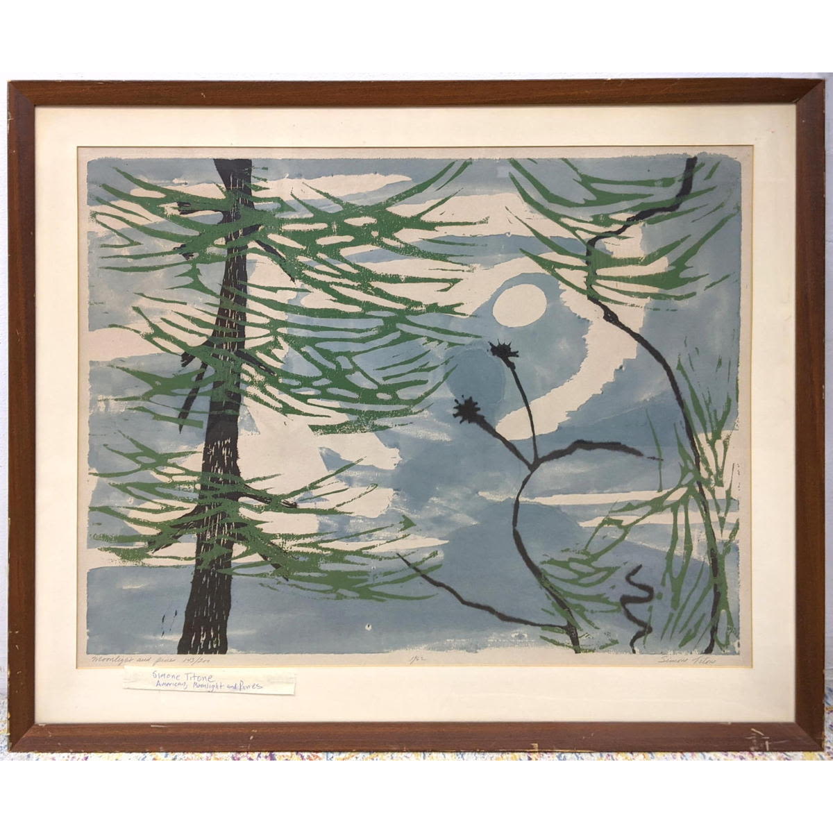 Signed SIMONE TITONE Graphic