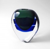 SIGNED SOMMERSO ART GLASS VASE
