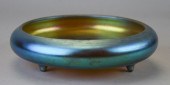 SIGNED STEUBEN AURENE FOOTED L
