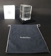 SIGNED STEUBEN CLEAR CRYSTAL,