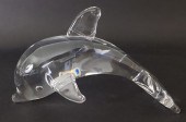 SIGNED STEUBEN CLEAR CRYSTAL B