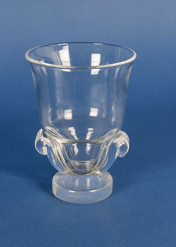 SIGNED STEUBEN CLEAR CRYSTAL