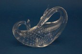 SIGNED STEUBEN CLEAR CRYSTAL D