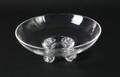 SIGNED STEUBEN CLEAR CRYSTAL F