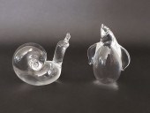 SIGNED STEUBEN CLEAR CRYSTAL P