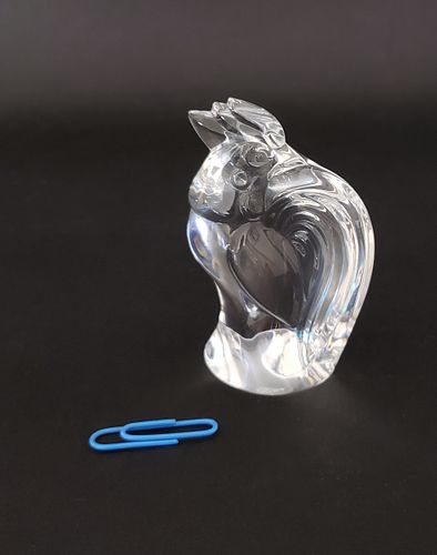 SIGNED STEUBEN CLEAR CRYSTAL