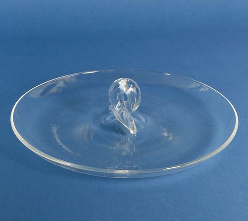 SIGNED STEUBEN CLEAR CRYSTAL