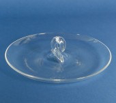 SIGNED STEUBEN CLEAR CRYSTAL R