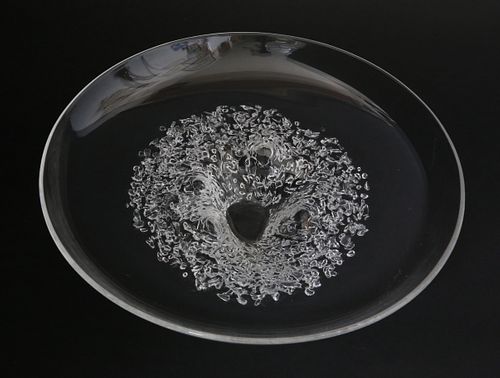 SIGNED STEUBEN CLEAR CRYSTAL