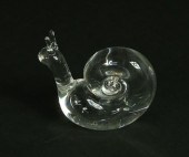 SIGNED STEUBEN CLEAR CRYSTAL S