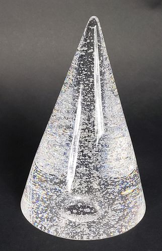 SIGNED STEUBEN CLEAR CRYSTAL