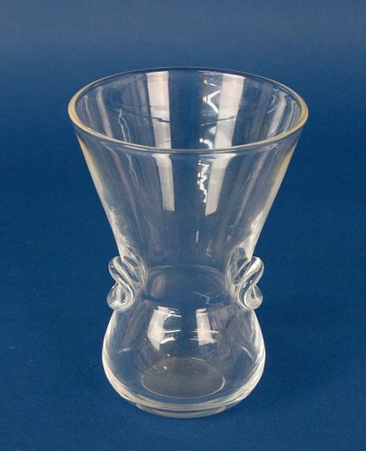 SIGNED STEUBEN CLEAR CRYSTAL