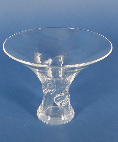 SIGNED STEUBEN CLEAR CRYSTAL