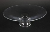 SIGNED STEUBEN CRYSTAL COMPOTE