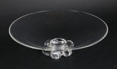 SIGNED STEUBEN CRYSTAL COMPOTE