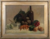 SIGNED STILL LIFE OIL ON CANVA