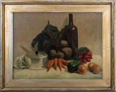 SIGNED STILL LIFE OIL ON CANVA