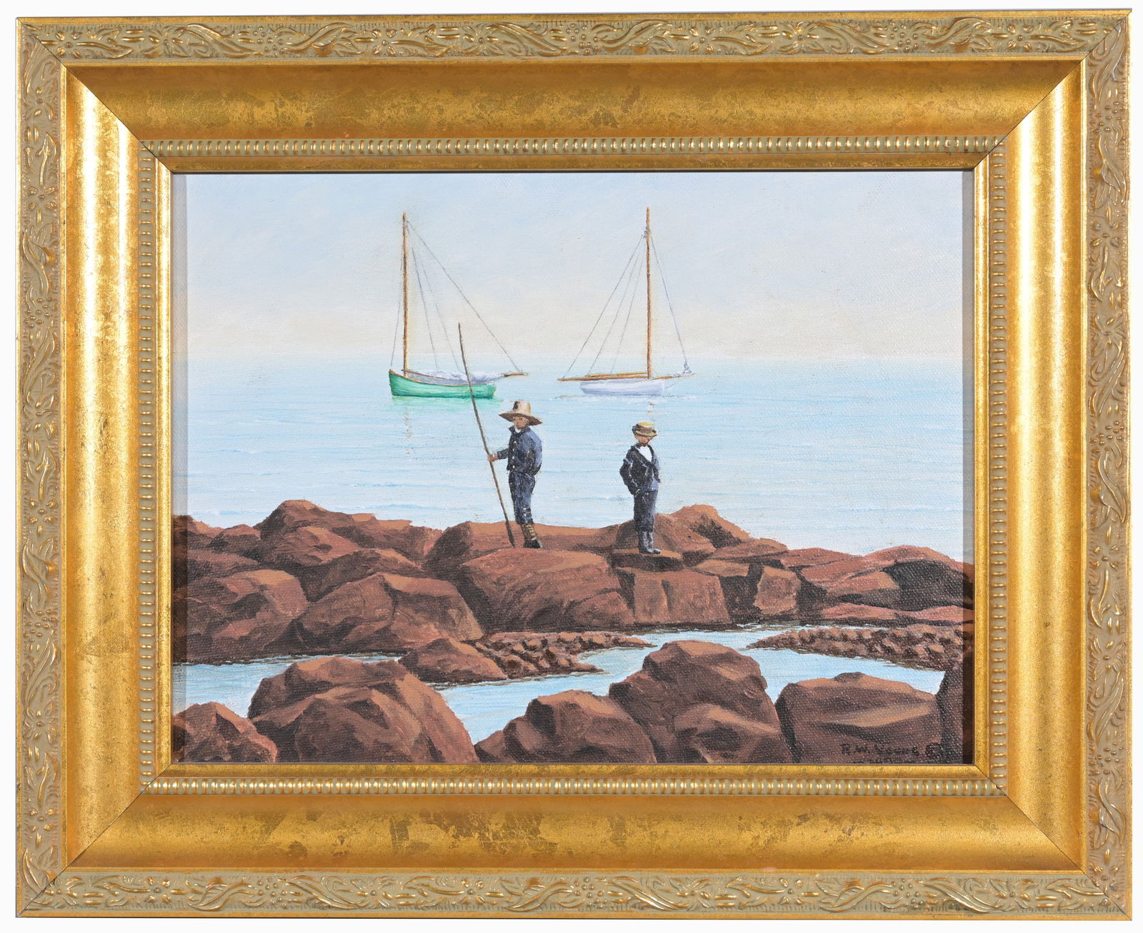 SIGNED, "SUNDAY VISITORS TO