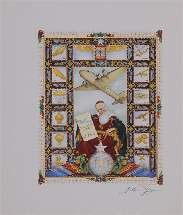 (SIGNED) SZYK ARTHUR. "VISUAL