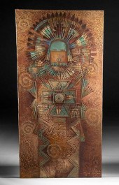SIGNED TONY ABEYTA MIXED MEDIA