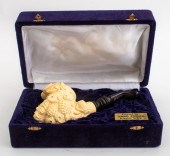 SIGNED TURKISH MEERSCHAUM PIPE