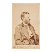 SIGNED ULYSSES S. GRANT CARTE