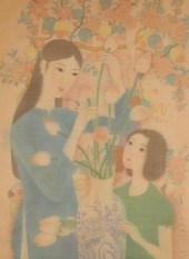 SIGNED VIETNAMESE PAINTING ON