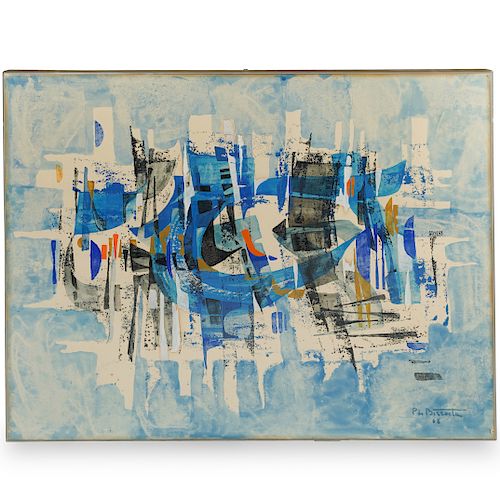 SIGNED WATERCOLOR PAINTING ON