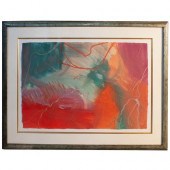 SIGNED WATERCOLOR PAINTINGDESC