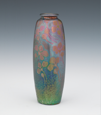 Signed Weller Sicard Vase With a
