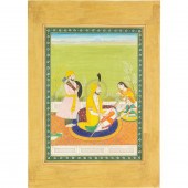 SIKH SCHOOL, MINIATURE PAINTIN