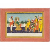 SIKH SCHOOL, MINIATURE PAINTIN
