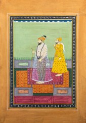 SIKH SCHOOL, MINIATURE PAINTIN