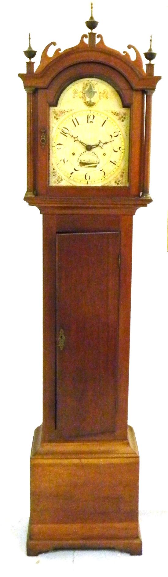 Silas Hoadley 8-day tall case clock