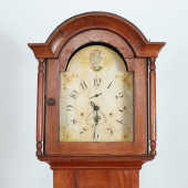 SILAS HOADLEY - TALL CASE CLOC