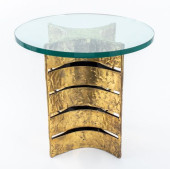 SILAS SEANDEL GLASS TOP GILT B