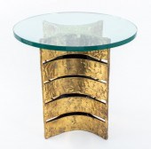 SILAS SEANDEL GLASS TOP GILT B