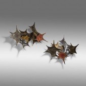 Silas Seandel. Sconces, pair.