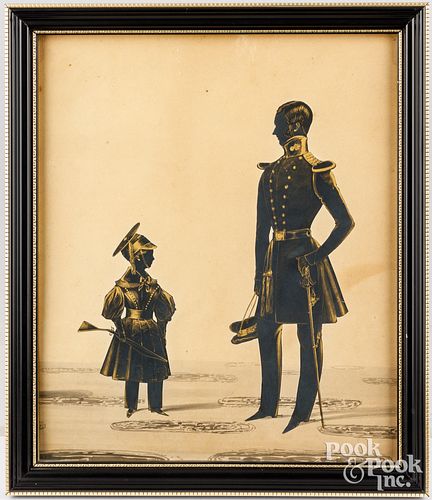 SILHOUETTE OF GENERAL SIR RICHARD