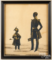 SILHOUETTE OF GENERAL SIR RICH