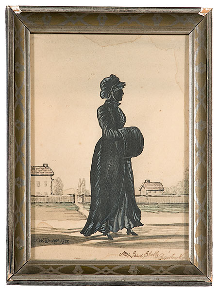 Silhouette of Kentucky First Lady