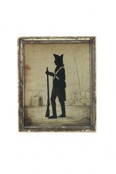 SILHOUETTE.  Signed Frederick