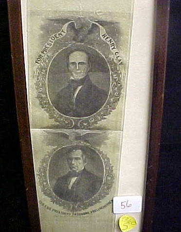 Silk 1884 campaign ribbon 