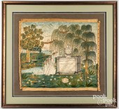 SILK AND CHENILLE NEEDLEWORK M
