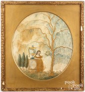 SILK AND CHENILLE NEEDLEWORK M