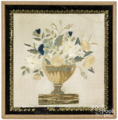 SILK AND CHENILLE NEEDLEWORK O