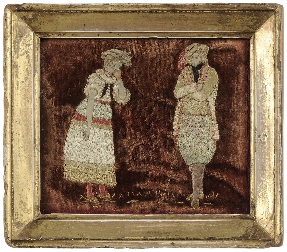 Silk and Velvet Needlework probably