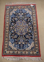 SILK AND WOOL ORIENTAL THROW R
